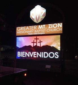 Tampa Electronic Message Centers custom lighted monument digital message center e1530106590486 276x300 276x300